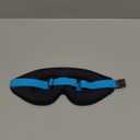 MyHalos Sleep Mask  3D Blackout Eye Mask for Women & Men, Side Sleepers, Zero Pressure Memory Foam Eyelash Friendly, Breathable,Award-Winning Sleep Aid for Travel (Black, 1 Count (Pack of 1))