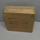 RLAVBL 6x4x1 Shipping Boxes Set of 50, White Small Corrugated Cardboard Box, Mailer Box