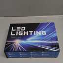 TLEVELCL Compatible with 20142017 Jeep Grand Cherokee Fog Light Bulbs, High/Low Beam Fog Light Bulbs Combo, 600% Brightness, 6000K White and 3000K Yellow, Pack of 6