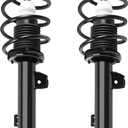 ECCPP Complete Struts Spring Assembly Front Struts Shock Absorber Fit for 2008-2013 for BMW 128i 2008-2013 for BMW 135i 2013 for BMW 135is Set of 2