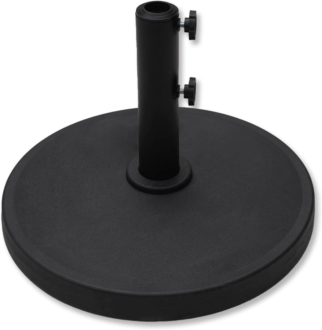 C-Hopetree 31 lb Patio Umbrella Base, Heavy Duty Stand for Outdoor Patio Market Table Umbrella, Black