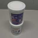 PC-Products PC-11 Epoxy Adhesive Paste, Two-Part Marine Grade, 1lb in Two Cans, Off White 160114