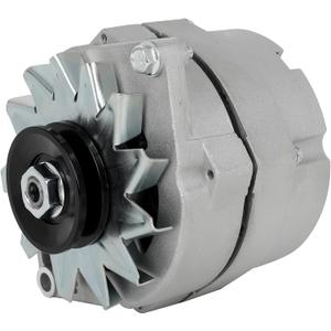 1 Wire GM Alternator SCITOO New Self-exciting Alternator Fit for Chevy High Output 12V 105Amp 10SI SBC BBC GM Replace #ADR0335 7127-SE105 400-12340 ADR0151 20-102-7