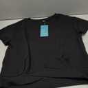 Womens Long Sleeve Shirts Fall Tops Casual Boat Neck Dolman Sleeve Basic Tee Shirts Fashion 2025 (Small, A-01 Black)