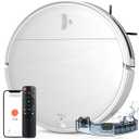 Robot Vacuum and Mop Combo, WiFi/App/Alexa, Robotic Vacuum Cleaner with Schedule, 2 in 1 Mopping Robot Vacuum with Watertank and Dustbin, Self-Charging, Slim, Ideal for Hard Floor, Pet Hair, Carpet