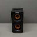 Bluetooth Speaker 100W Portable Big Powerful Deep Bass Loud Sound Wireless Boombox with Subwoofer TWS LED Lights DSP Large Wooden Speakers for Outdoor Home Party (Black)