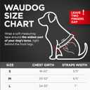 Waterproof Dog Harness Adjustable for Large, Small and Medium Breeds- Heavy Duty Dog Harness with Durable Metal Clasp and QR Tag - Pink