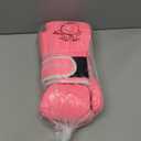 Upgrade Kids Boxing Gloves for 3-8 Year Boys and Girls, Toddler Boxing Gloves for Kids Training, Boxing Gloves Kid Sparring for Punching Bag, Kickboxing, Muay Thai, MMA (6oz, Pink)