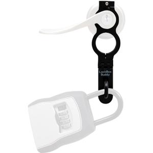 Secure Lock Box Attachment for Lever Handles - Realtors, Vacation Rentals and Real Estate Agent Supplies - Realtor Supplies for Key Lock Box for Keys with Code (1 Pack)