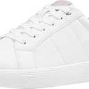 Vepose White Casual Walking Sneakers for Women Fashion Comfortable Slip On Low Top 8013 Shoes (9)