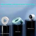 Reusable Silicone Ear Plugs for Sleep & Noise Reduction – Super Soft, Hypoallergenic Ring Earplugs – 20dB Noise Cancelling – Includes 3 Sizes (S/ M/ L) & Storage Box