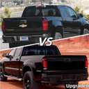 Tail Lights Fit for Chevrolet Colorado 2015-2022, Upgraded LED Brake Reverse Rear Lamp Smoked Housing