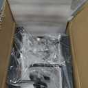 Farmhouse Wall Sconces Lamp Set of Two,Modern Industrial Wall Sconces Lighting Indoor with E26 Base Faux-Wood Color Matte Black Finish,Vintage Wall Mount Light Fixture for Bedroom Living Room Stairway