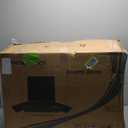 FIREGAS Range Hood 30 inch, 600 CFM Wall Mount Glass Kitchen Hood Ducted/Ductless Convertible with 3-Speed Fan, Screen Control, Time Setting, LED Lights, Black Painted Stainless Steel Vent Hood