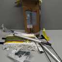 36" Commercial Dust Mops for Floor Cleaning Heavy Duty Floor Duster Mop with Long Handle Hotel Gym Household Cleaning Supplies for Hardwood, Tiles, Marble Floors (Green)