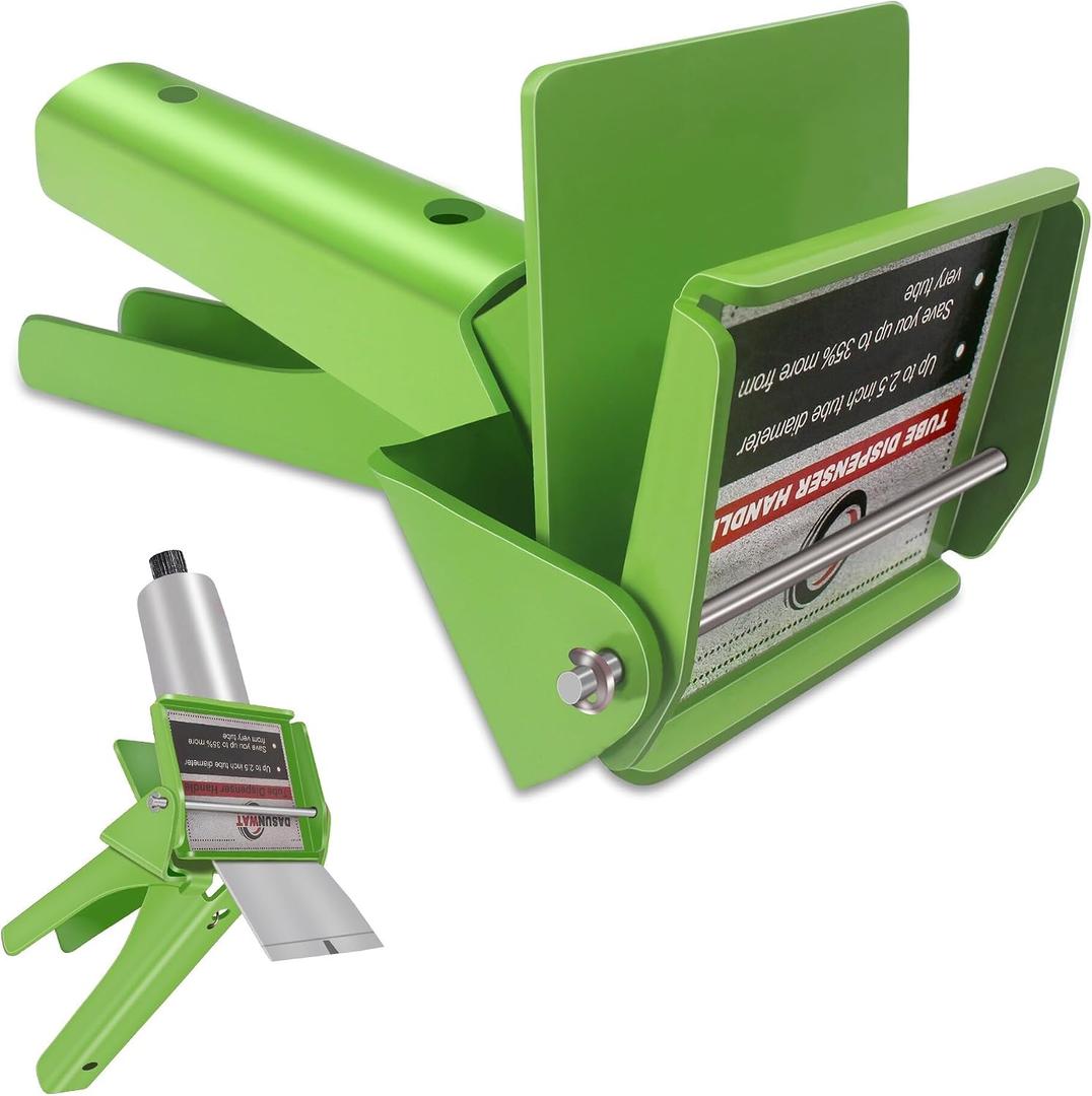 Tube dispensers and extruder Tools for efficient Material handling (Green)