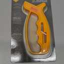Smith's 10-Second Knife & Scissor Sharpener - Yellow - Aluminum Oxide Fine Grit - Handheld Knife Sharpener