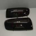 Sequential LED Tail Light for 2003-2006 Chevy Silverado, with Start-Up Dance, Dynamic Turn Signal, Unique C Shaped Design Tail Lamp, Brake, Reverse Light, Plug N Play, Smoked Lens Rear Lights