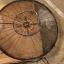 VEVOR 30 Inch Wall-Mount Misting Fan, 3-speed IP44 Waterproof Oscillating, Max. 9500 CFM Wall Mounted Fan for Outdoor, Commercial, Residential, Greenhouse, Workshop, Patio, Black, ETL Listed