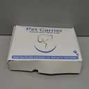 Pawaboo Small Dog Sling Carrier, Reversible Hands Free Dog Sling Carriers for Small Dogs and Cats, Puppy Slings Carrier with Safety Harness, Puppy Essentials, Black (Black - 2025 Updated - Up to 12lbs)