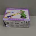 Moveable Dinosaur Shooting Toys for Kids 3-8 Years, Movable Shooting Target Toy with Air Pump Launcher, Interactive Competition Game Gift for Boys and Girls Ages 3 4 5 6 7 8 Years Old