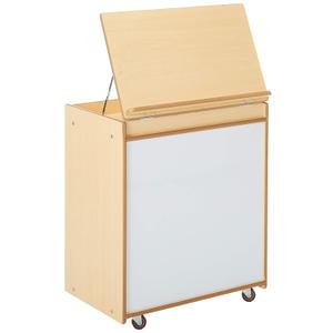 Childrens Factory Value Line Big Book Display Stand, Kids Bookshelf and Storage Organizer/Dry Erase Board, Classroom Furniture for Playroom/Homeschool/Daycare