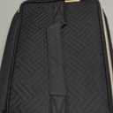 BAFASO Nail Polish Organizer Holds 40 Bottles (15ml - 0.5 fl.oz), Nail Polish Case with Manicure Tools Storage Sections (Patented Design), Black