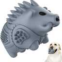 Dog Chew Toys for Aggressive Chewers,Larg Dog Bones Toys,Dog Toys for Indestructible Squeaky Chewers,Clean Teeth Non Toxic Environmentally Friendly,100% Natural Rubber&Milk Flavor