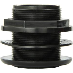 Lifegard Aquatics Standard Threaded Bulkhead Kit for Fish Aquariums – High-Impact Resistant PVC – Includes Bulkhead Fitting, Gasket, Lock Nut – Jet Black – 1-1/2 Inch Lifegard Aquatics Standard Threaded Bulkhead Kit for Fish Aquariums – High-Impact Resistant PVC – Includes Bulkhead Fitting, Gasket, Lock Nut – Jet Black – 1-1/2 Inch