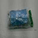 FITLY Soft Flask - Shrink As You Drink Soft Water Bottle for Hydration Pack - Folding Water Bottle Ideal for Running, Hiking, Cycling, Climbing & Rigorous Activity (8.5 Ounces, Blue)