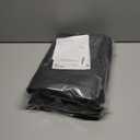 ULTCOVER Waterproof Patio Chair Cover 2 Pack  Outdoor Lounge Deep Seat Single Lawn Chair Cover Fits Up to 35W x 35D x 34H inches, Black