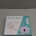 Portable Ionic Detox Foot Bath Machine, Foot Detox Spa Ion Cleanse Chi Machine for Home Use Beauty Club Salon, Regain Health & Vitality Ionic Foot Spa (Black, White, without Tub)