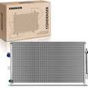 A-Premium Air Conditioning A/C Condenser Compatible with 2006-2011 Honda Civic & 2006-2011 Acura CSX, Sedan