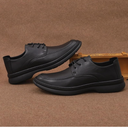 Men's Classic Business Lace Up Oxfords Shoes Office Working Premium Leather Derby for Wedding Evening Uniform Party Office Dress Shoes, Size 8