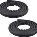 Front Driver and Passenger Side Door Weatherstrip Rubber Seal On-Body for Chevy Avalanche 2007-13, Suburban 1500 2500 Tahoe 2007-2014, GMC Yukon Cadillac Escalade 2007-14