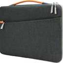 JETech Laptop Sleeve for MacBook Neo (A18 Pro), 13-14Inch MacBook Air/Pro (M1-M5, 2020-2026), Waterproof Bag with Portable Handle and Pocket, Compatible with 13-13.6 Inch Notebook (Dark Grey)