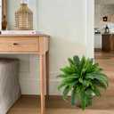 Senjie Artificial Boston Fern 2 Set 55 Branches Fake Ferns for Outdoors 32Inch Faux Plant for Home Living Room Office Decor