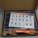 GOOACC - GRC-34 Push Bumper Fastener Rivet Clips with 18 Most Popular Sizes Auto Push Pin Rivets for Benz, BMW, Toyota, Honda, Subaru, Nissan, Mazda etc