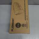 Flemoon Medium Outdoor Electrical Box (11.5x5.2x4 inch), IP54 Waterproof Extension Cord Cover w/6 Cable Entry Ports, Weatherproof Connection Box for Power Strip, Timer, Plug, Holiday Lights, Black