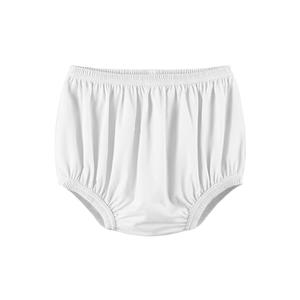 EEOST Adult Diaper Cover for Incontinence Noiseless Leak-Protection Underwear Plastic Pants Over Diapers Waterproof Rubber Pants (White, XXXX-Large)