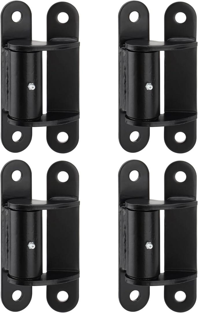 SPARKWHIZ 7" Gate Hinge Heavy Duty, Bolt onto or Weld on Gate Hinge Up to 1100 Pounds, 4 Pack