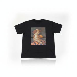 Black T-shirt with Picture Size M