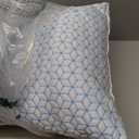 Love Attitude Shredded Memory Foam Pillows Queen Size Set of 2, Cooling Firm Pillows Queen Size 2 Pack for Bed, Adjustable for Side Back Stomach Sleepers