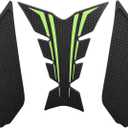 Motorcycle Tank Grip Protector Pads, Anti-Slip Honeycomb Design, Compatible with Suitable for Kawasaki Z900 2017-2025 (green)