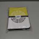 Trading Card Binder with 9 Pocket Pages, Top Loading 900 Pockets card collection Albums 3 rings card sleeves binder sheets (Yellow, 900 Pockets)