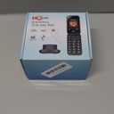 Flip Phone Unlocked, 2.8+1.5" Dual Screen Flip Phones for Seniors, SOS ButtonSpeed DialLarge FontsCharging Dock1400mAh Battery (Black)