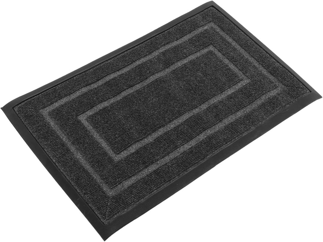 Non-Slip Front Door Mat 75x43.5cm Thick Anti-Skid Entryway Rug for Home Use Weather-Resistant Easy Clean Indoor Doormat