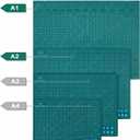 THMINS Self-Healing Sewing Mat, 18" x 24", Green Cutting Mat,A2 | 5-Ply, Double-Sided, Rotating Cutting Mat, Precision Sewing, Fabric Cutting, Crafts and Scrapbooking, A2
