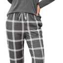 difficort Womens Pajama Sets Long Sleeve Sleepwear Soft Pjs Nightwear Lounge Sets with Pockets (L)