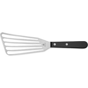 WSTHOF Gourmet 6.5" Offset Slotted Spatula,Silver/Black